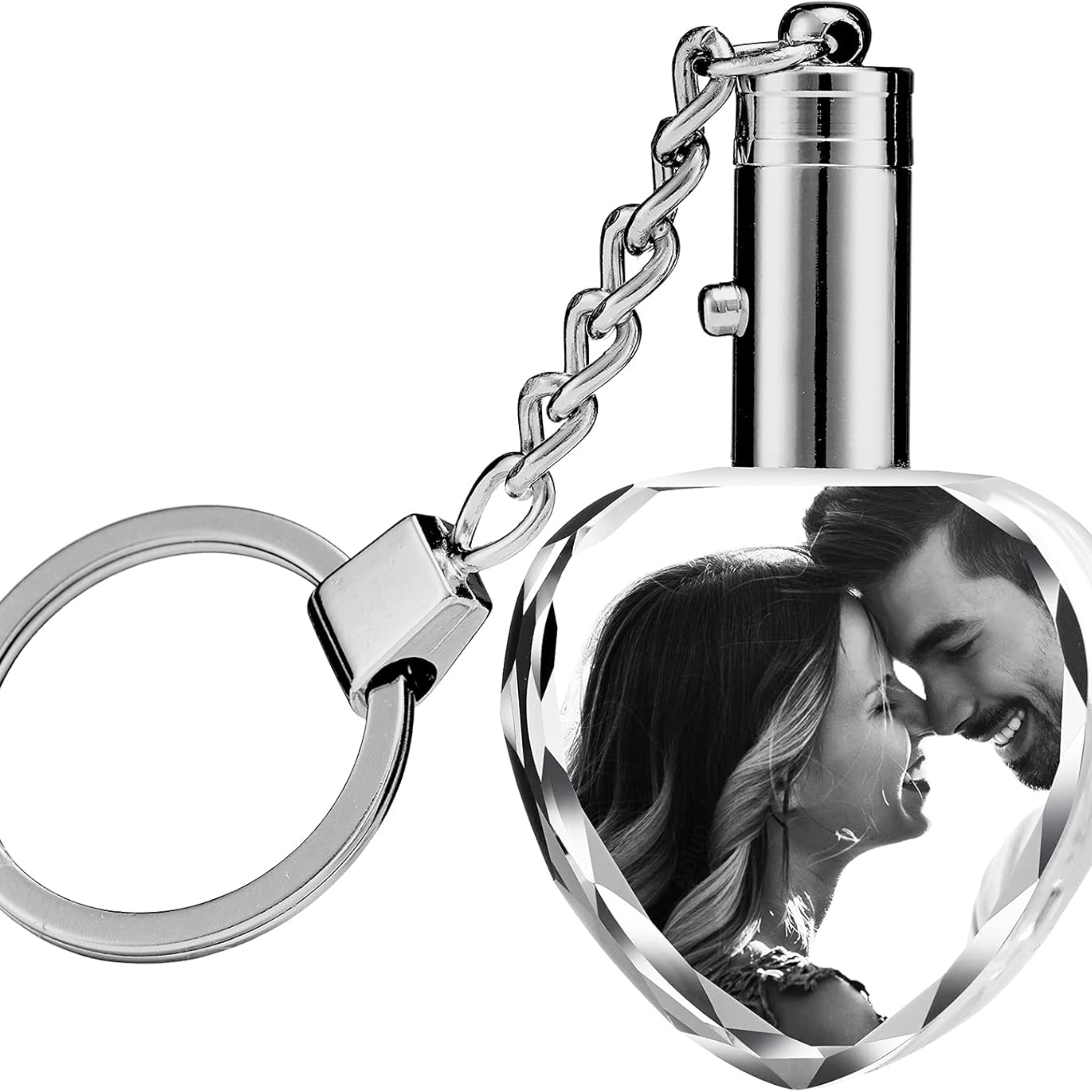 Personalized Crystal Keychain
